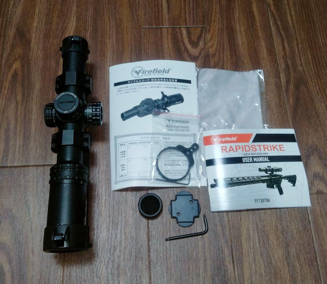 Firefield RAPIDSTRIKE 1-6X24 ライフルスコープ