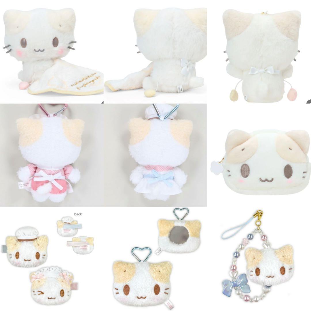 ♡新品♡マシュマロみたいなふわふわにゃんこ 15点 しろふわ雲 メイド コック