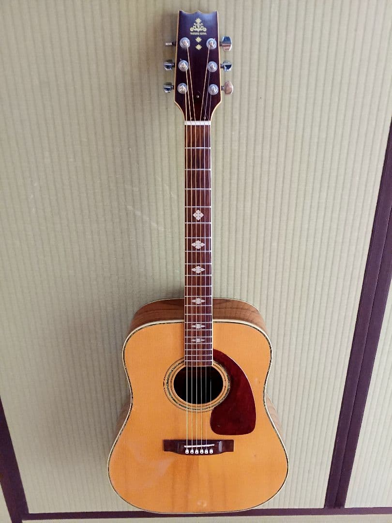 【送料込】タケハルギター　木曽鈴木　低弦高　メンテ済み　バック3ピース