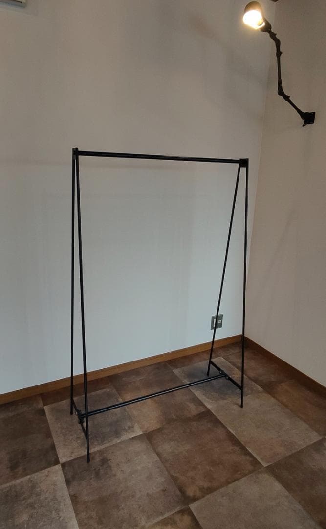 ２台セット　ハンガーラック アイアン アンティーク 組立 店舗什器 展示 転売