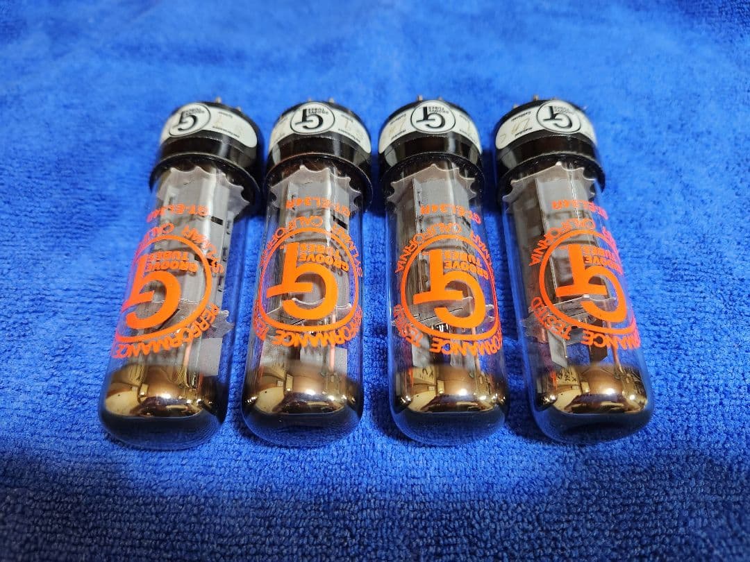 新品 未使用 Groove Tubes GT-EL34R 4本組 パワー管
