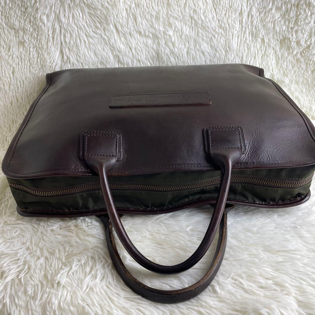 フェリージ 9884 ビジネスバッグ オールレザー ダークブラウン A4収納可