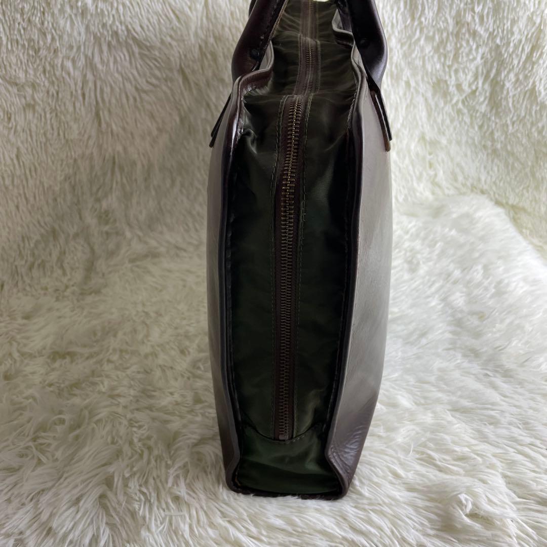 フェリージ 9884 ビジネスバッグ オールレザー ダークブラウン A4収納可