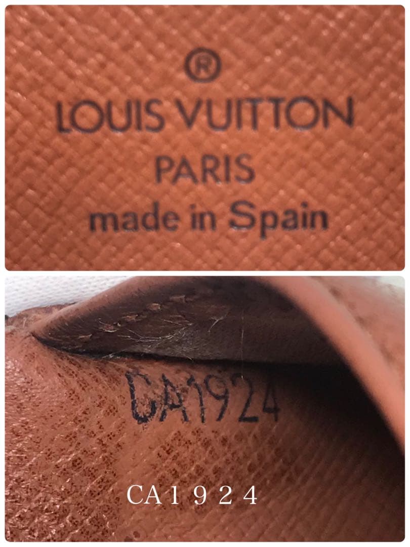 ルイヴィトン　モノグラムポルトビエカルトクレディモネ　二つ折りコンパクト型