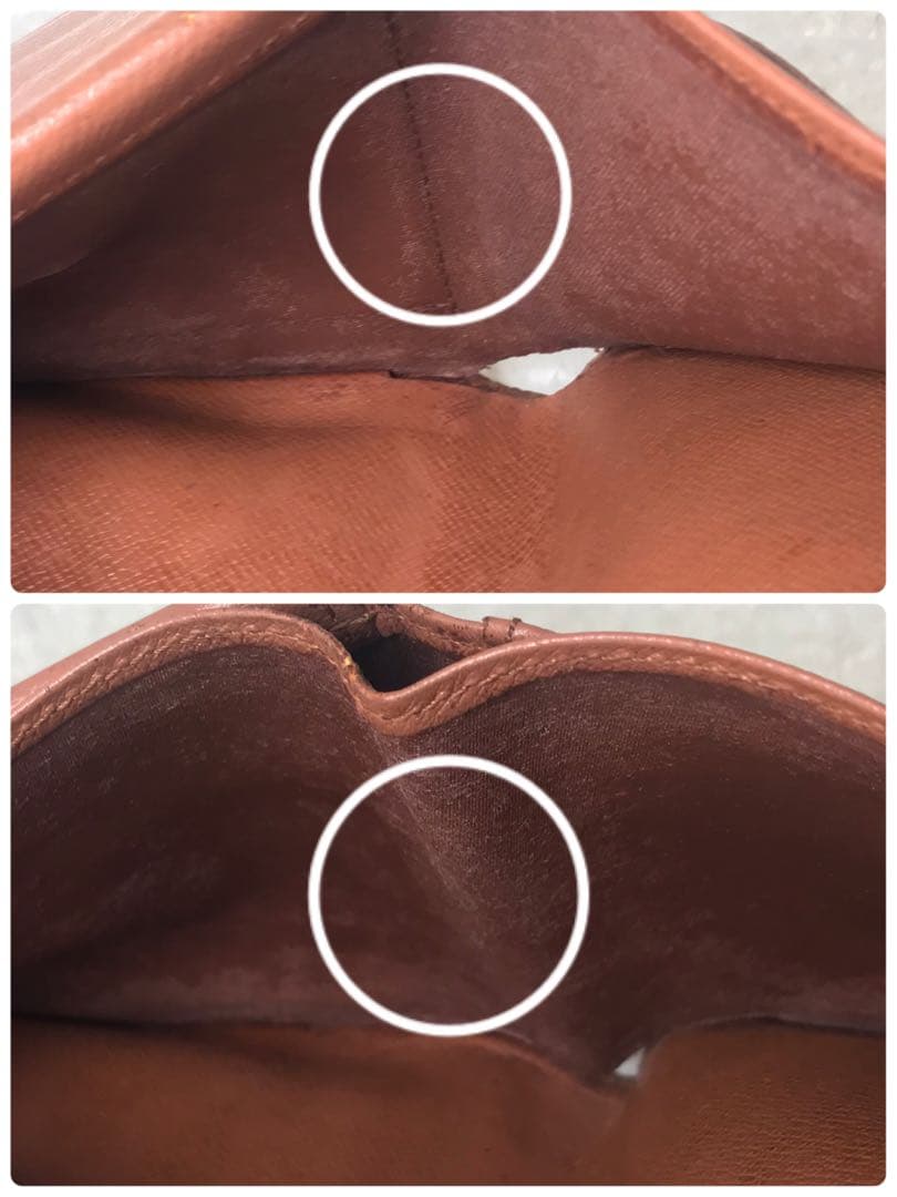 ルイヴィトン　モノグラムポルトビエカルトクレディモネ　二つ折りコンパクト型