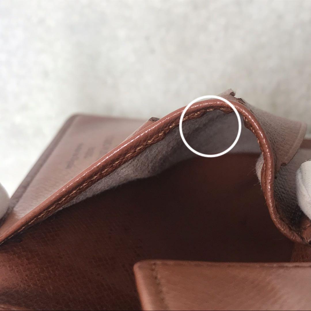 ルイヴィトン　モノグラムポルトビエカルトクレディモネ　二つ折りコンパクト型