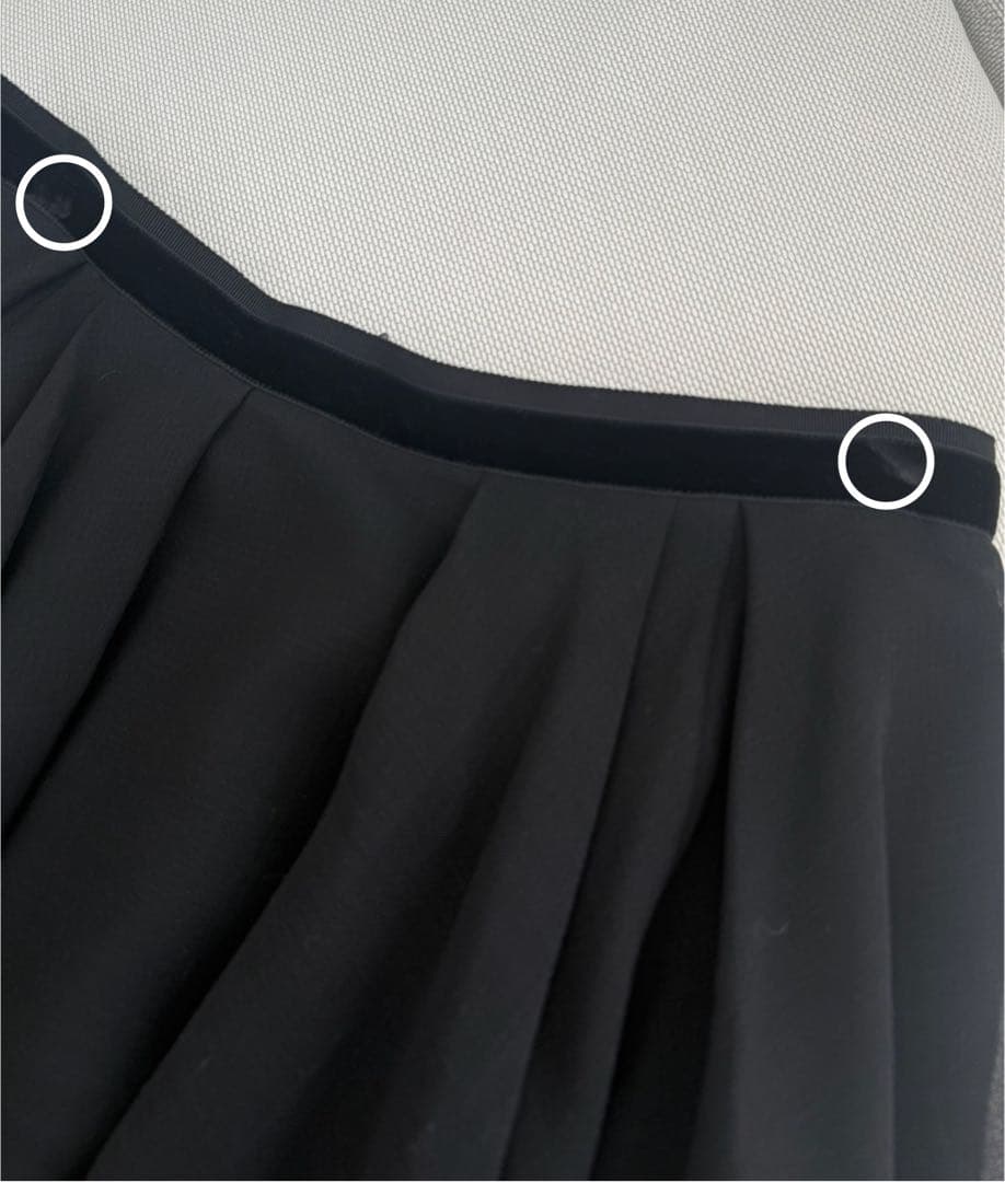 FOXEY＊フレアスカート＊40＊ブラック＊SP品＊フォクシー