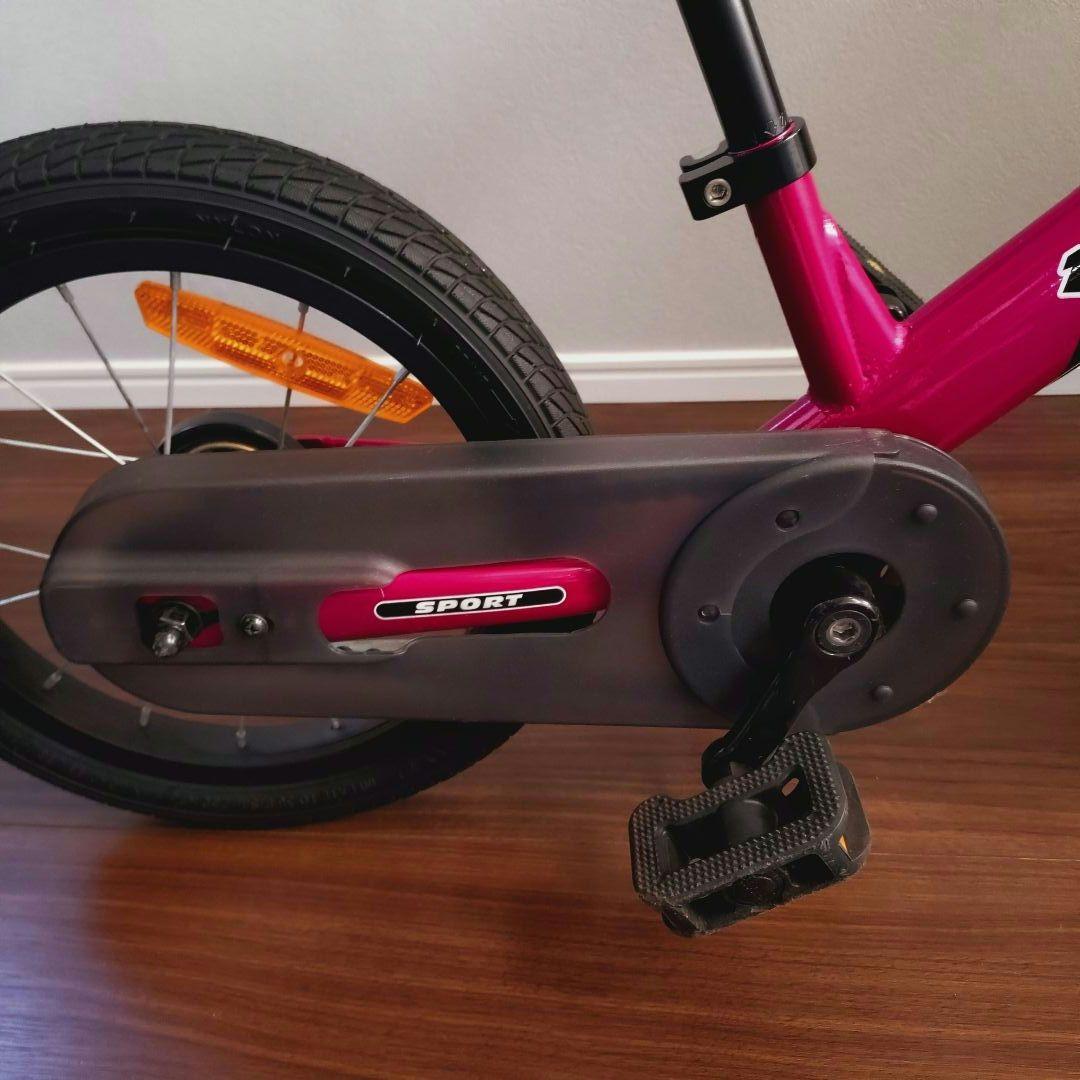 たのメル便【美品】STRIDER14xストライダー フューシャピンク スタンド付