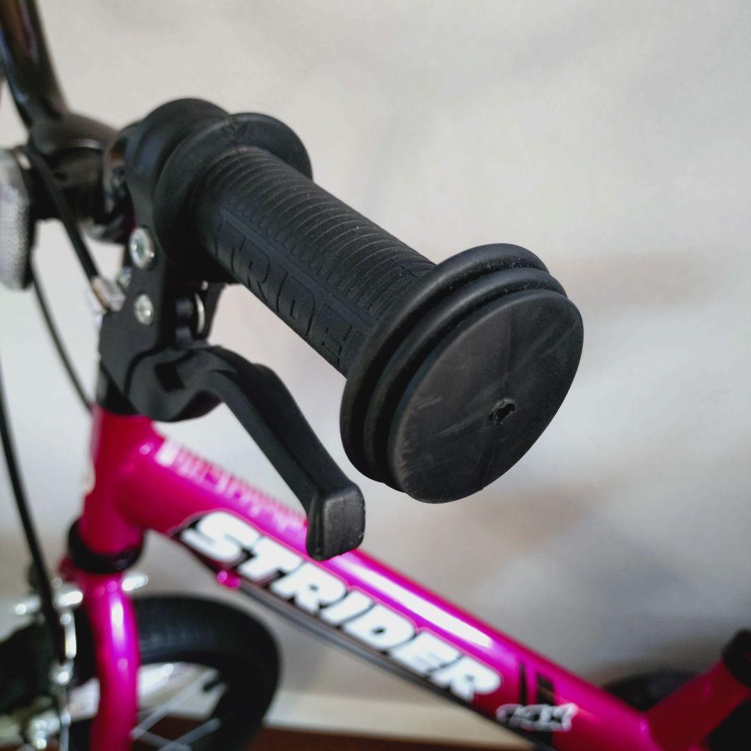 たのメル便【美品】STRIDER14xストライダー フューシャピンク スタンド付