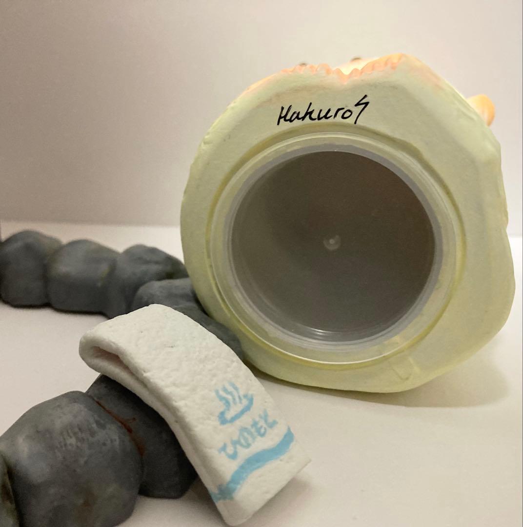 日ノ元重工 ひのもと温泉OSANAGUコラボ ソフビ HAKURO デンシタコ