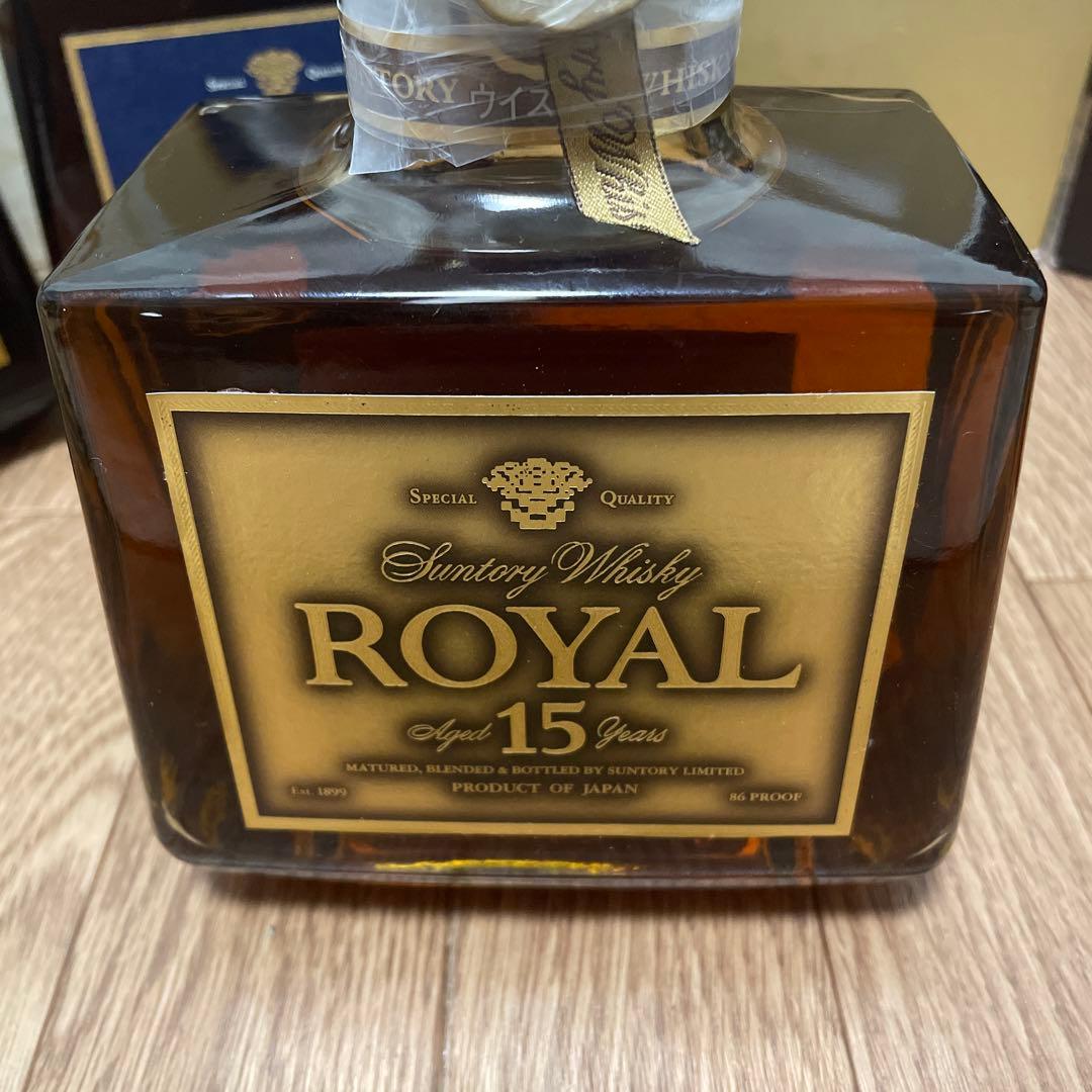 ジョロキア　ローヤル12年 15年 計4種＋SRクイーン、青箱計6本セット