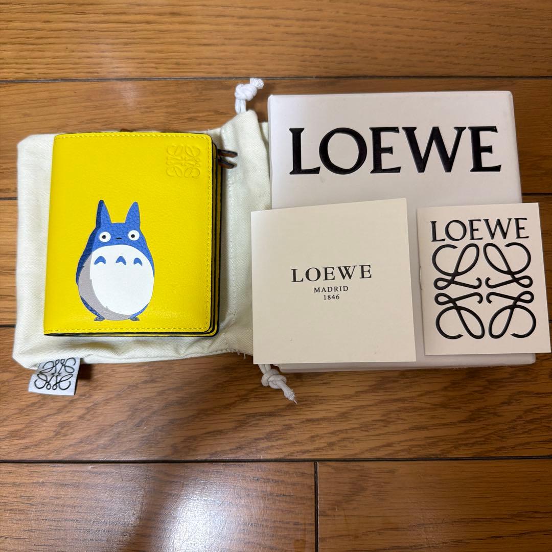 LOEWE ロエベ となりのトトロ 二つ折り財布