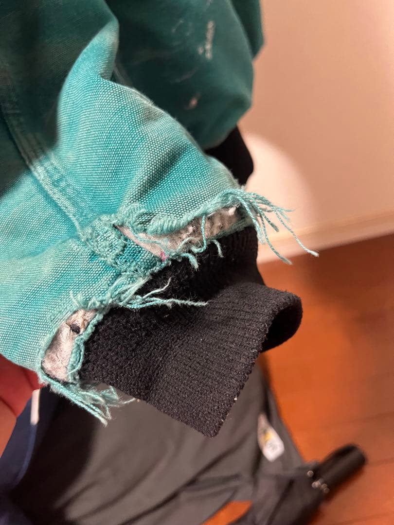 Carhartt アクティブジャケット　ターコイズ