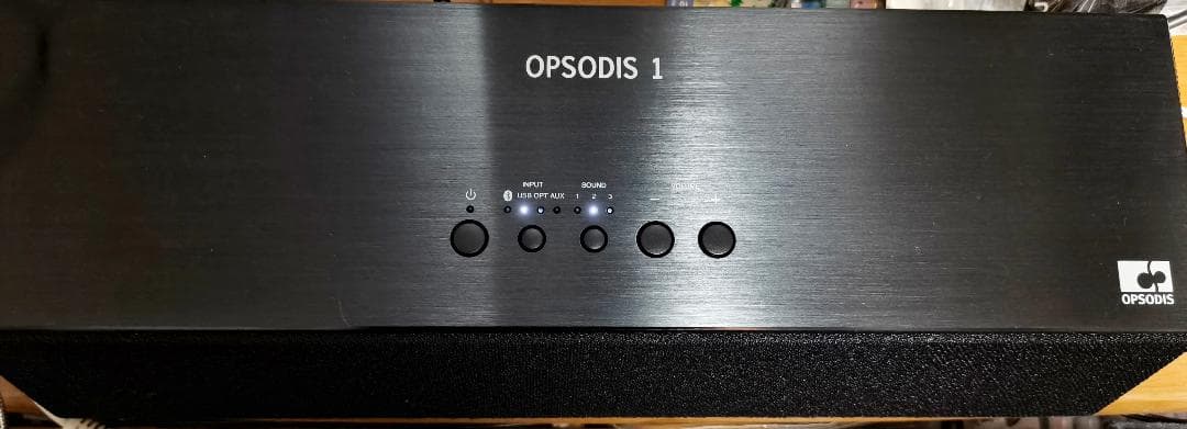 【視聴のみ美品】opsodis1 鹿島建設 バイノーラルスピーカー