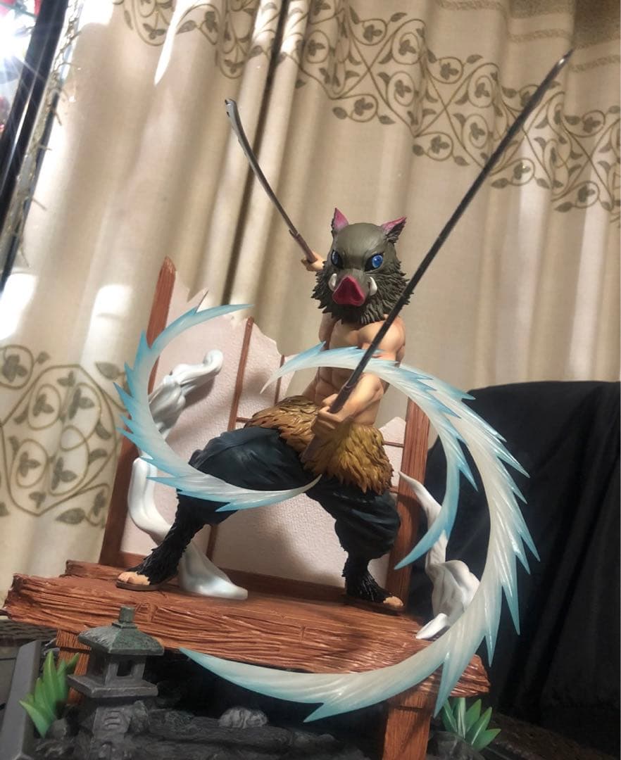 鬼滅の刃　フィギュア　ガレージキット　嘴平伊之助 模玩殿堂