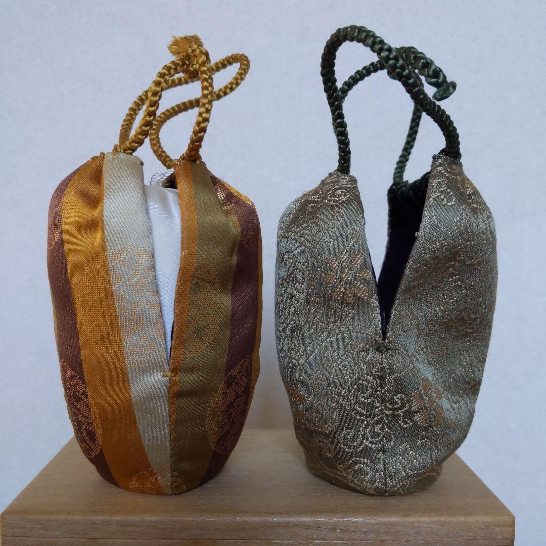 茶道具　高取焼　茶入　鬼丸雪山　作　貞家緞子　和久田丸紋　表千家　【匿名配送】