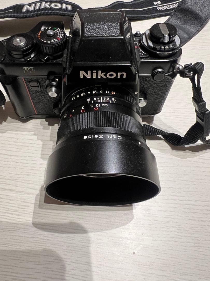 フィルムカメラ Nikon F3 Carl Zeiss 50mm F1.4