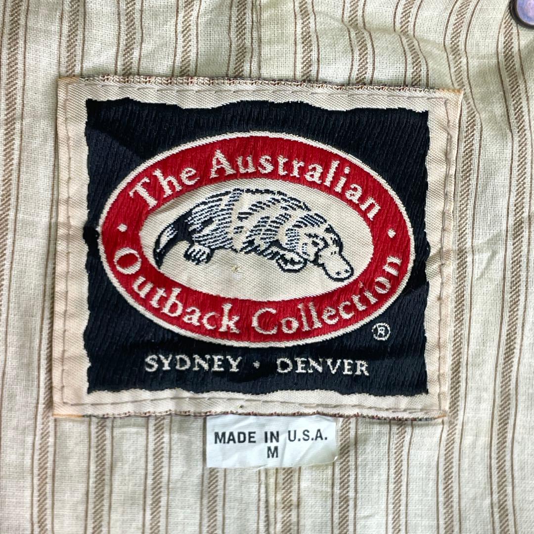80s✨USA製/オーストラリアンアウトバック【L相当】ダック地 ダスターコート