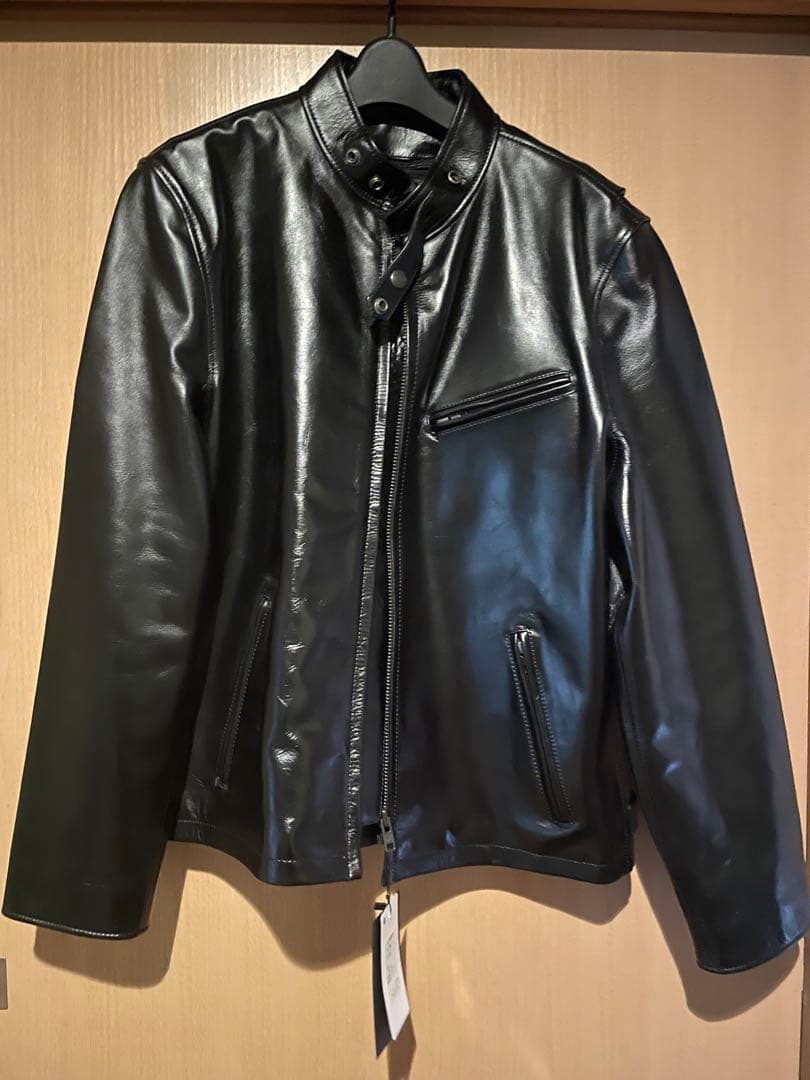 【週末セール中】シングルライダースジャケット