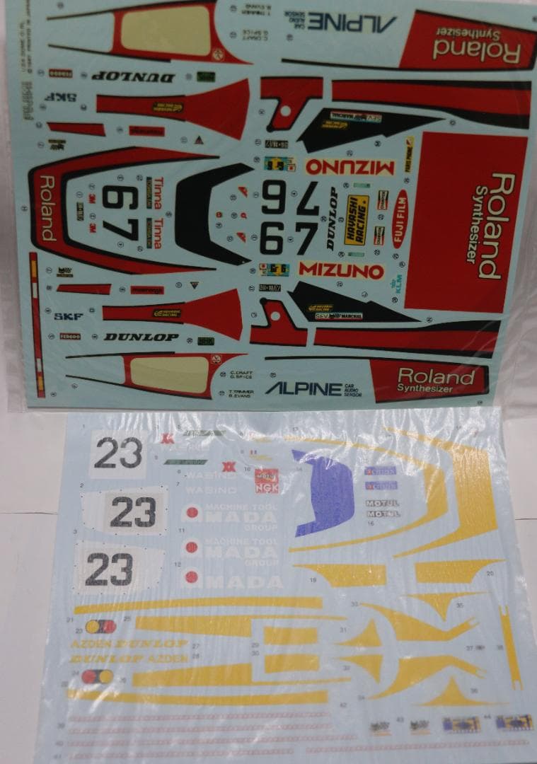 超希少希少フジミ・スタジオ２７製　童夢ー零ＲＬ（DOME-0）1/24プラモデル