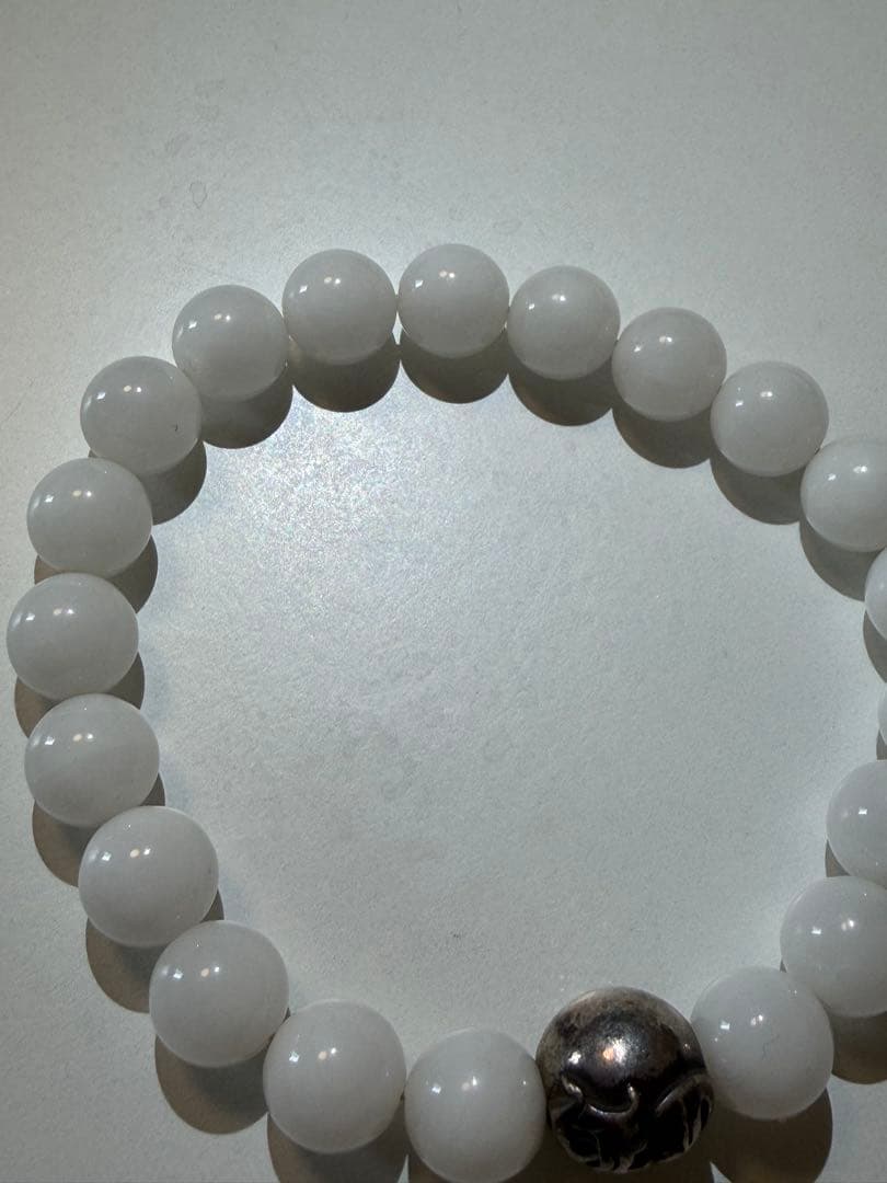 クロムハーツChrome Hearts！9mm ホワイトオニキス