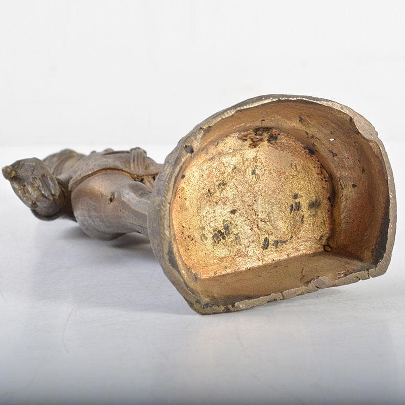 仏教美術　古銅鍍金　チベット仏　仏像　置物　V　R4580