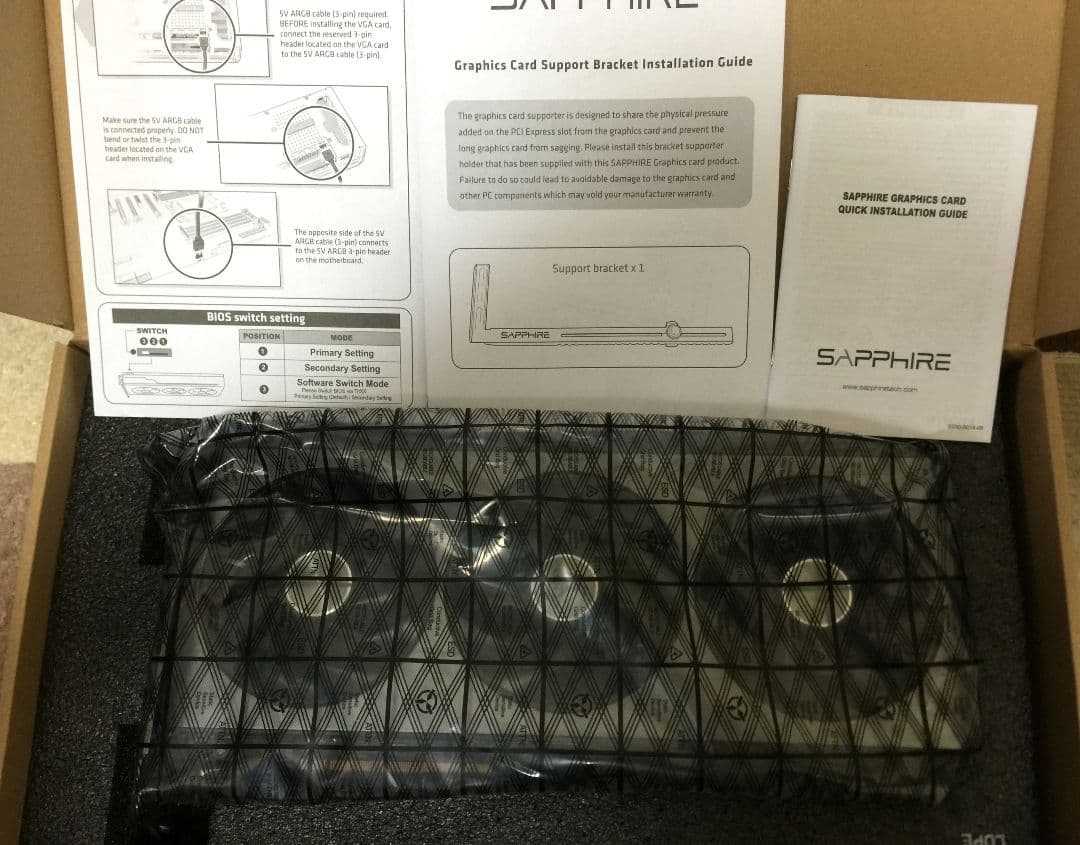 グラフィックボード・グラボ・ビデオカード Sapphire NITRO+ Radeon RX 7800 XT 16GB