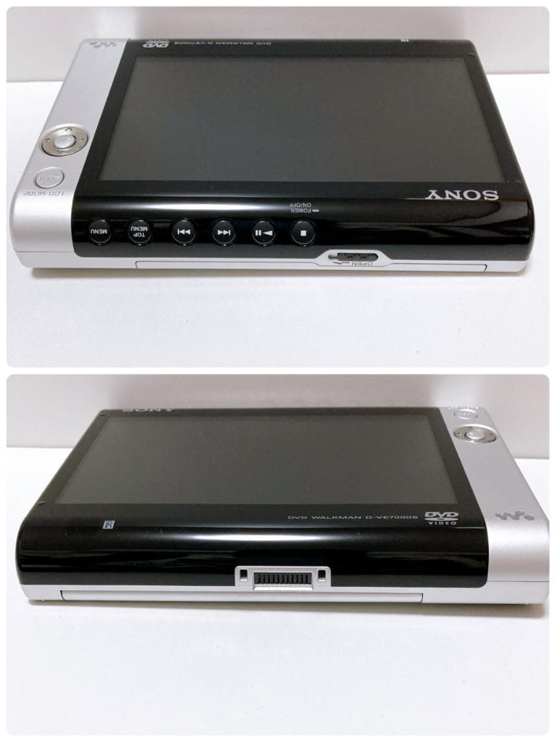 【美品】希少 SONY ソニー DVDウォークマン D-VE7000S付属品多数