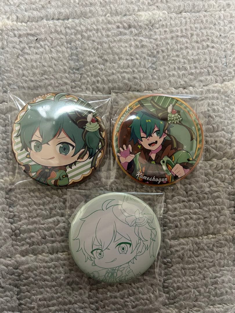 さんちゃんく 雨栗 米将軍 缶バッジ まとめ売り バラ売り⭕️ 即購入⭕️