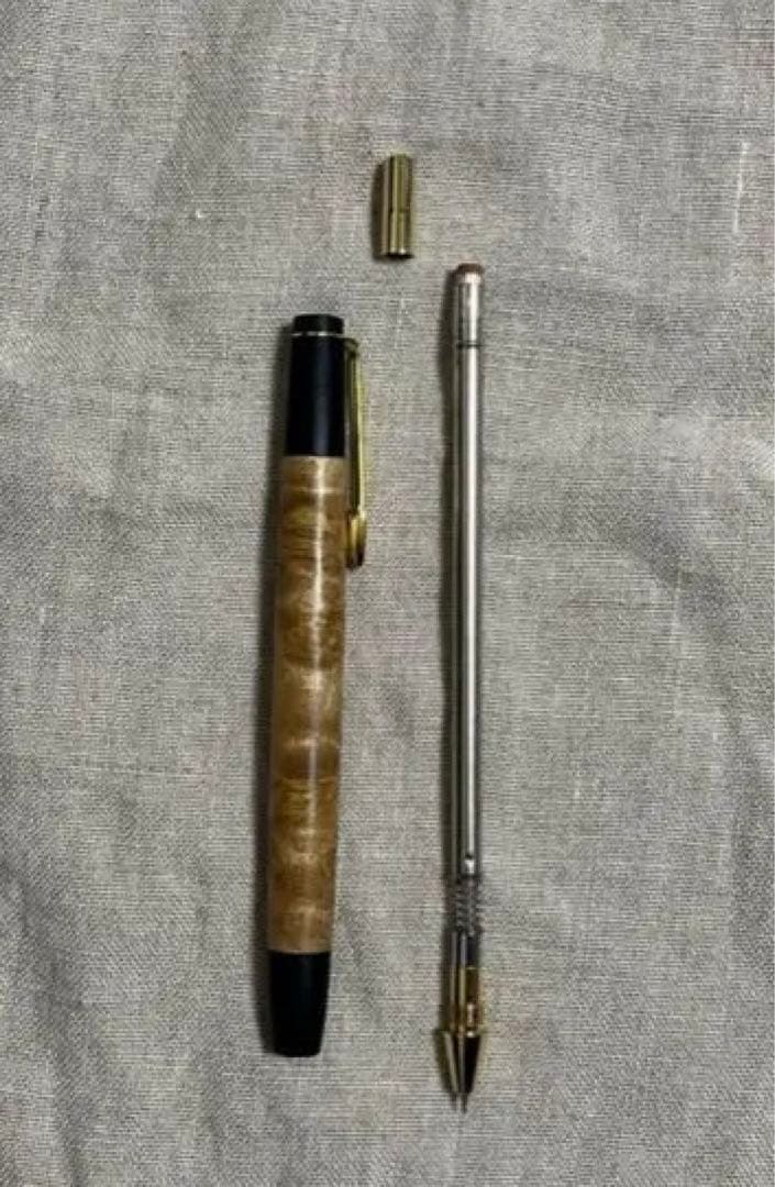 【廃盤】野原工芸 木製シャープペンシル　マーブルウッド