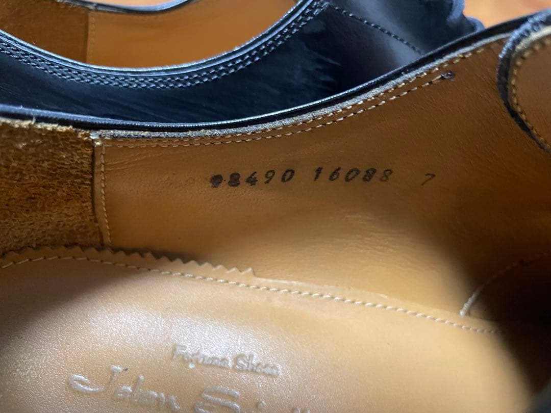 【美品】ジャランスリウァヤ　Uチップシューズ　UK7.0