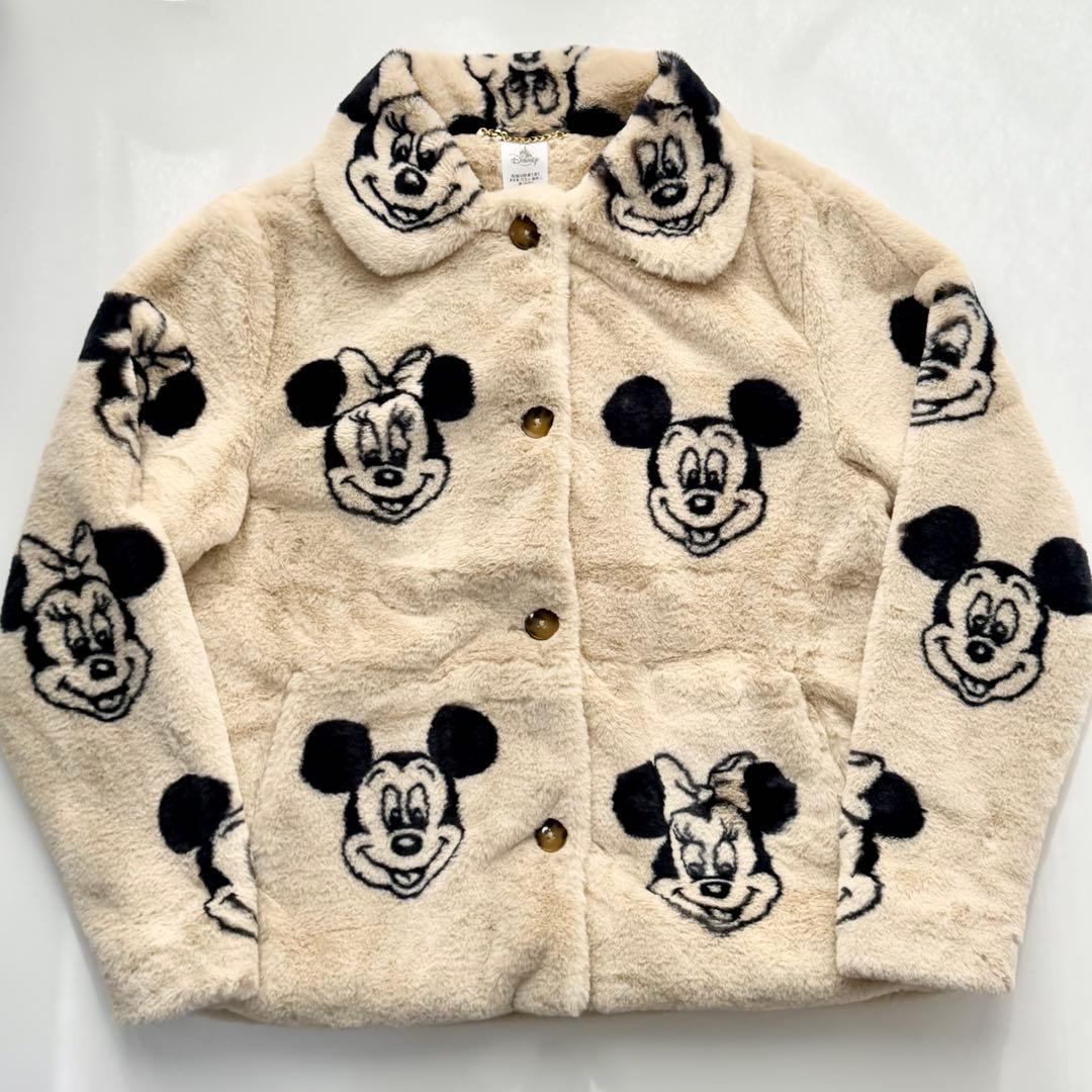 ミッキー　ミニー　ファージャケット　WDW 海外ディズニー
