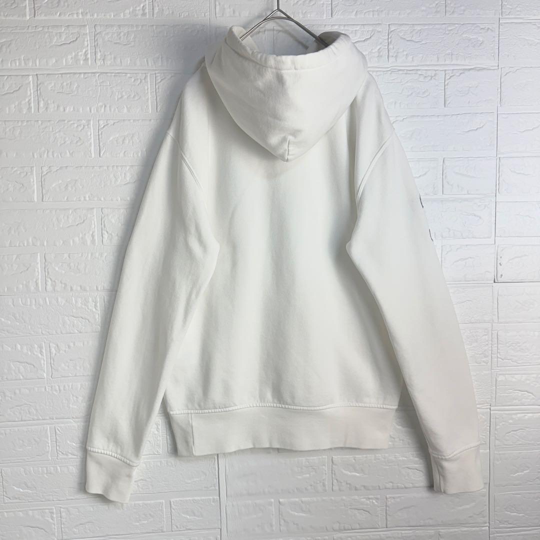 【美品】 POLO RALPH LAUREN ビッグポニー パーカー ホワイト