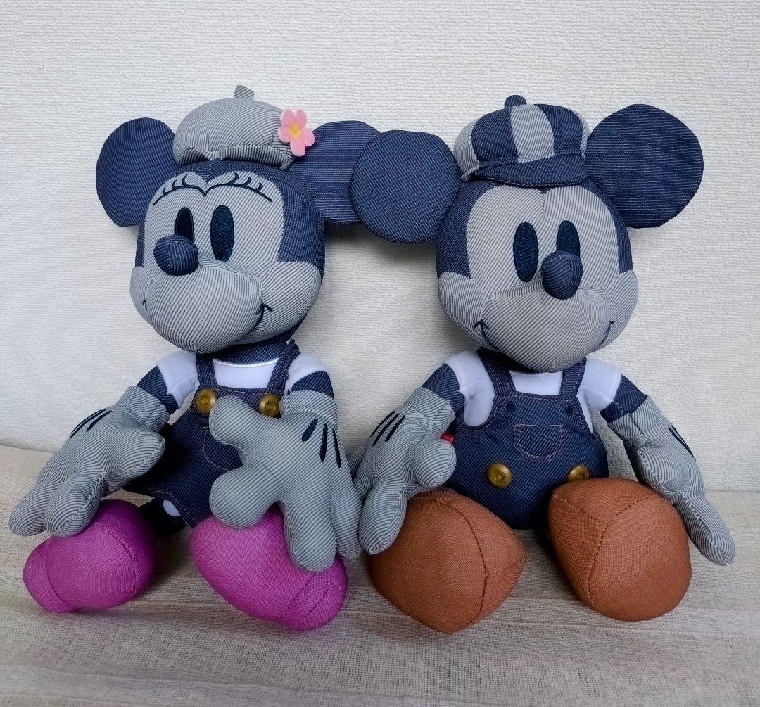 デニムミッキー・ミニー セット［美品]