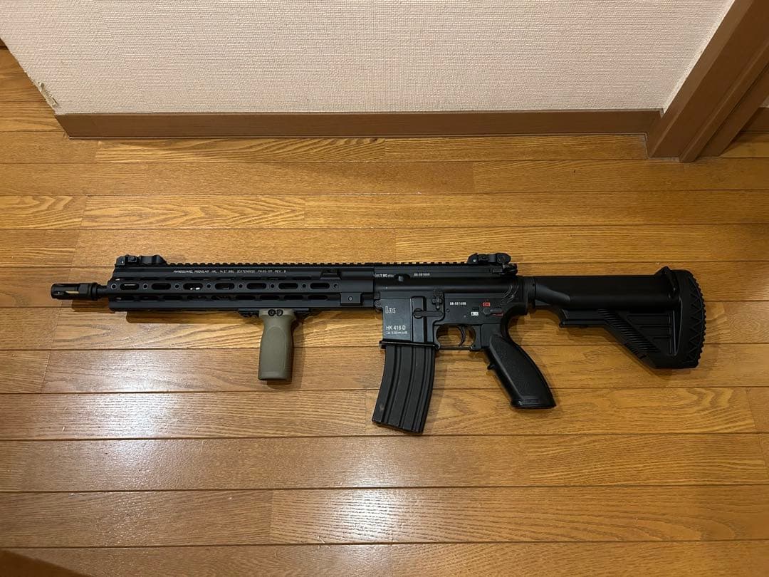 東京マルイ製次世代電動ガン、内部メンテナンス、ロアレシーバレーザ刻印追加