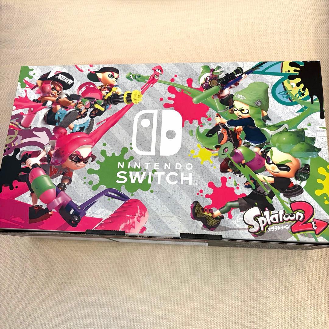 ケースおまけ付きNintendo Switch Splatoon 2セット 本体