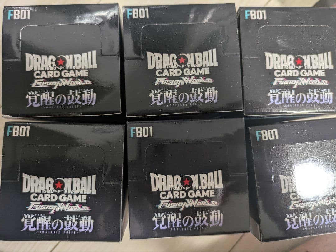 ドラゴンボール フュージョンワールド 覚醒の鼓動 6box