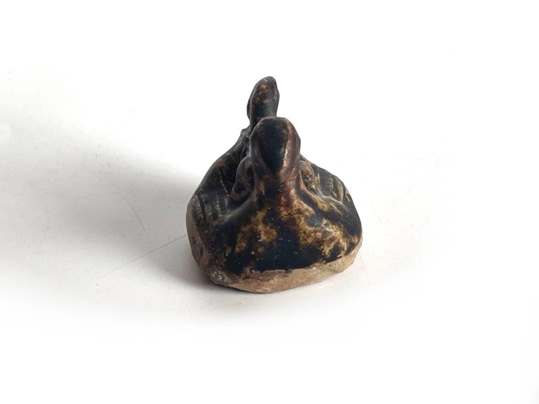 骨董　アンティーク　鳥形玩具　鳥　おもちゃ　土人形　民芸　民藝　人形　宋胡録