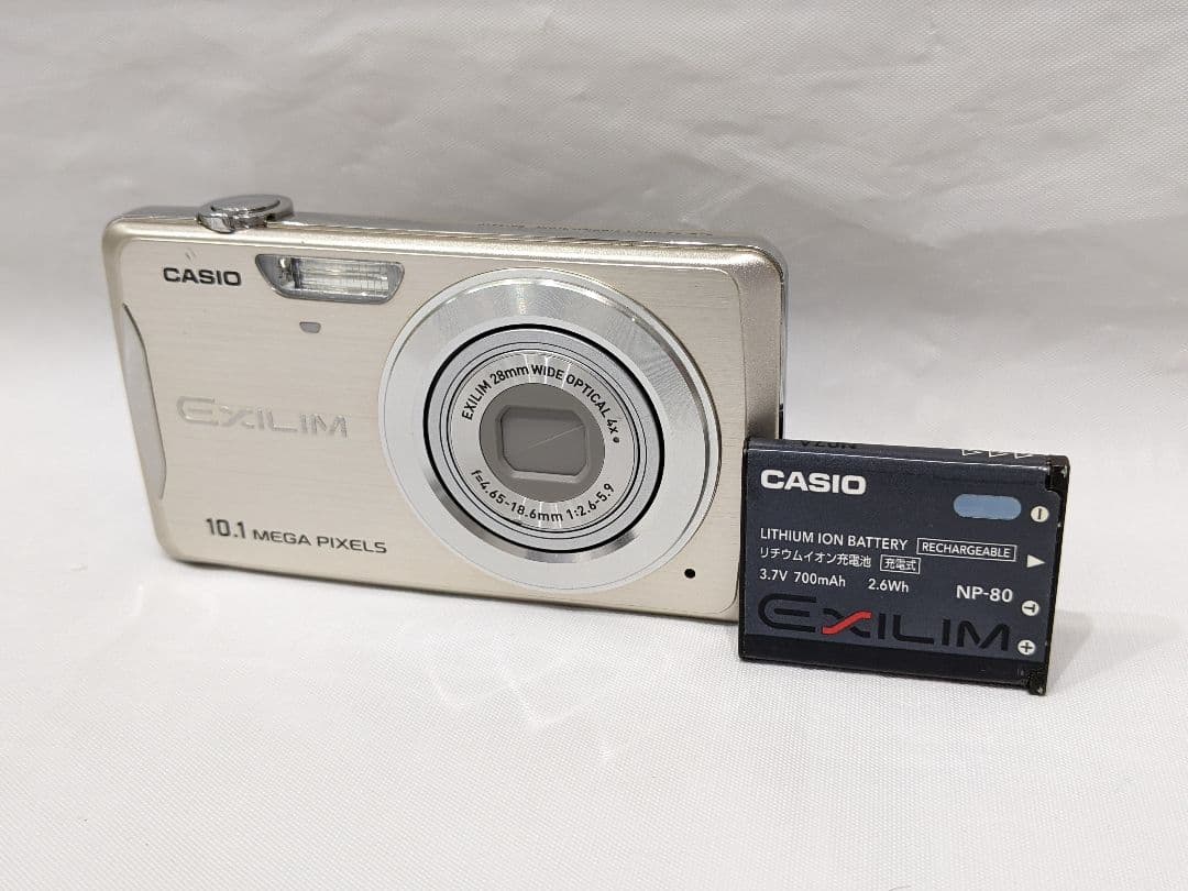 通電未確認品 CASIO EXILIM 10.1メガピクセル コンパクトデジカメ