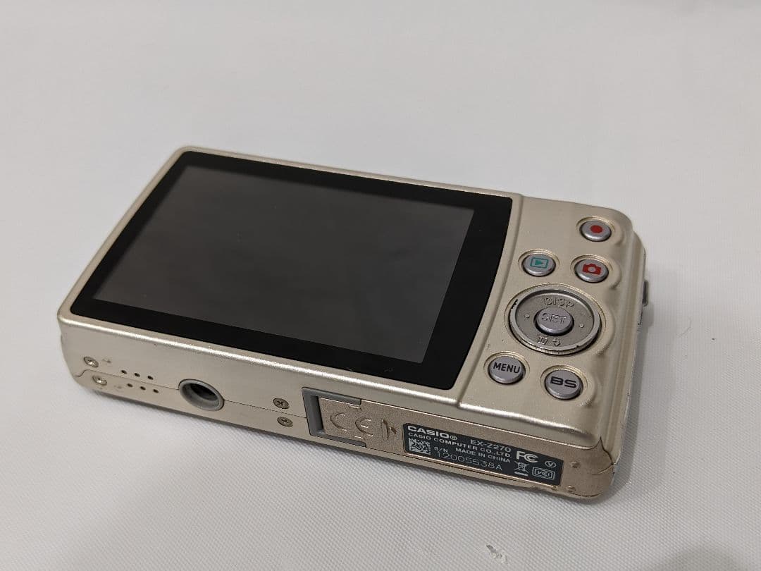 通電未確認品 CASIO EXILIM 10.1メガピクセル コンパクトデジカメ