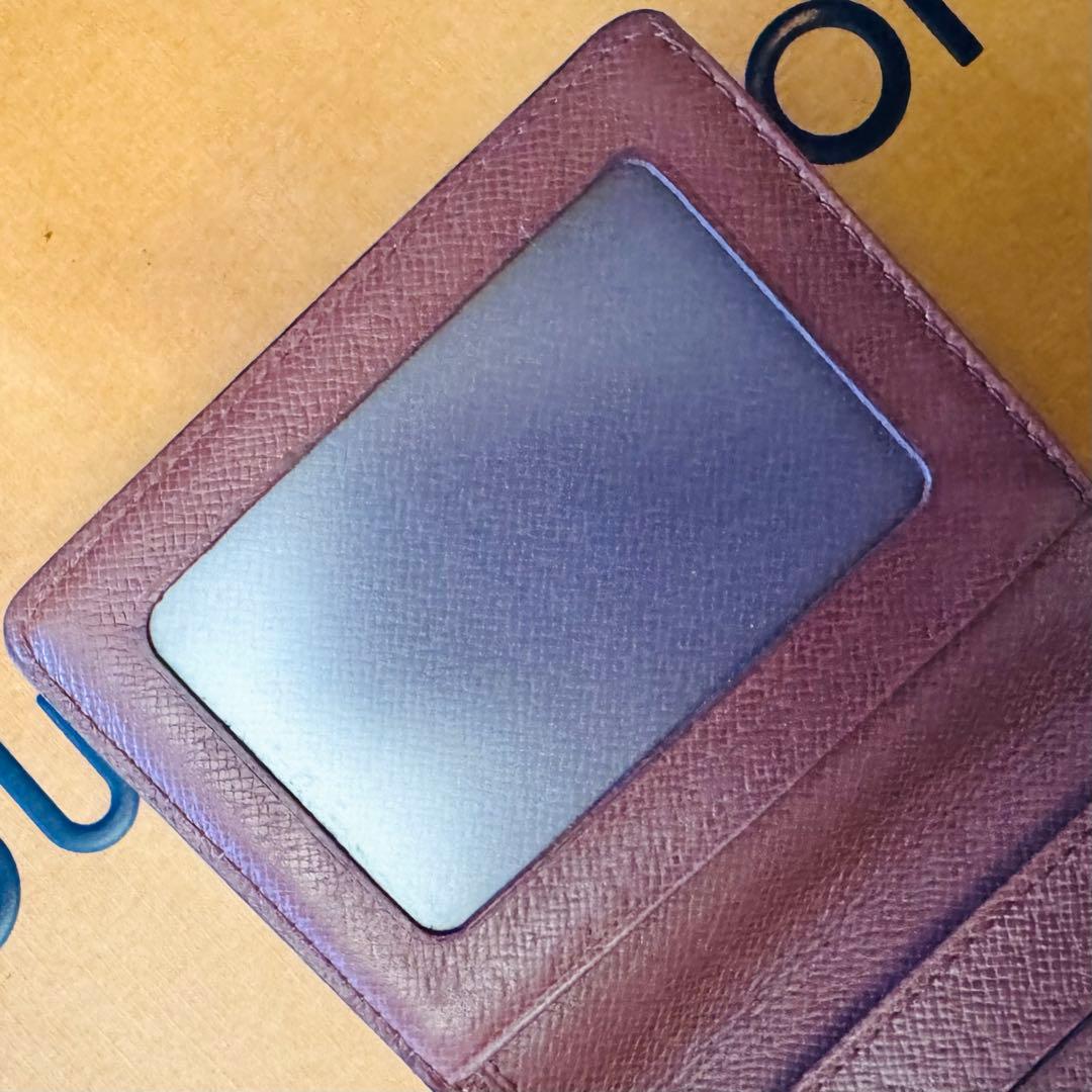 LOUIS VUITTON モノグラム ポルトビエ カルトブルー 折り財布 美品