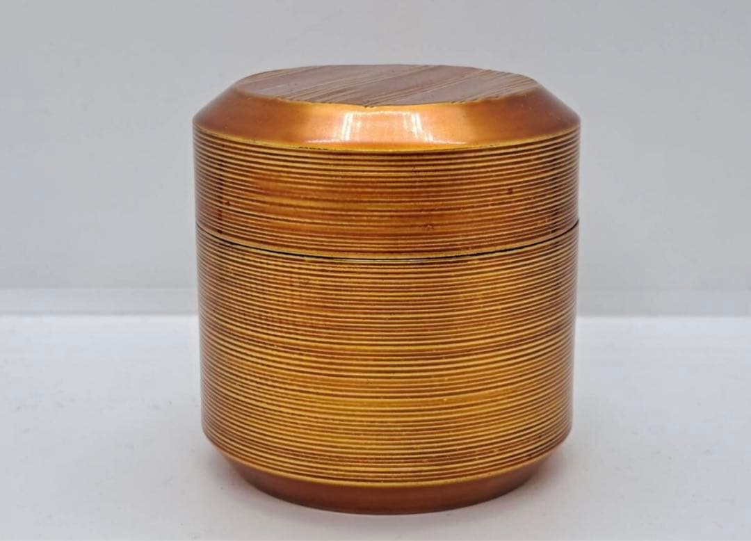 木具師 橋村萬象 白檀塗 棗 共箱 茶道具 真作保証