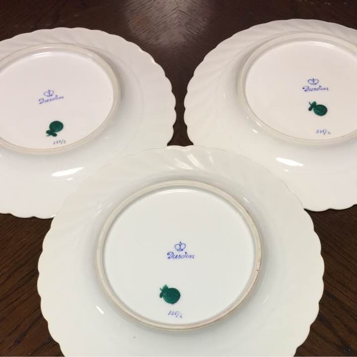 アンティーク ドレスデン プレート