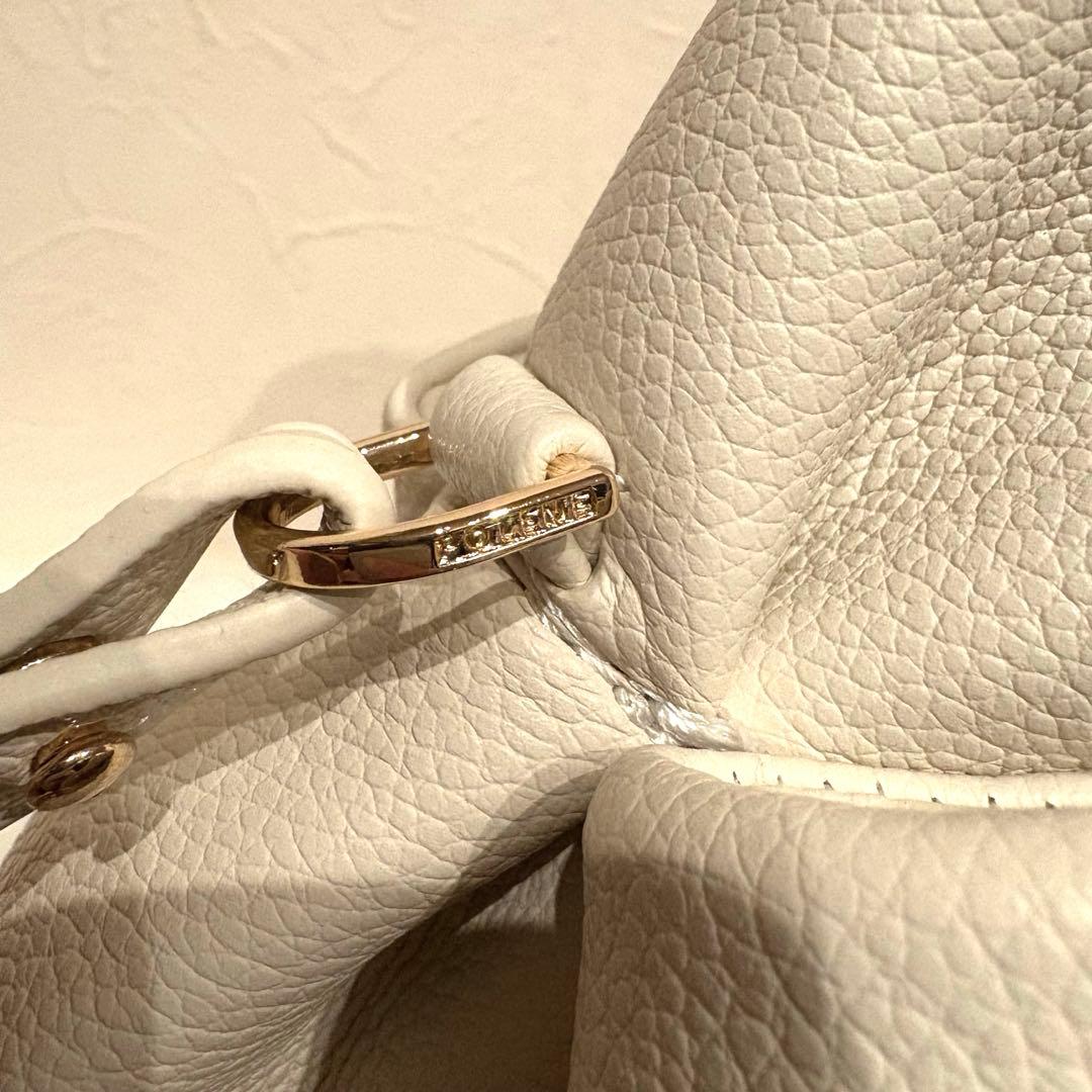 Polène ポレーヌ Numéro Neuf チョーク ホワイト バッグ