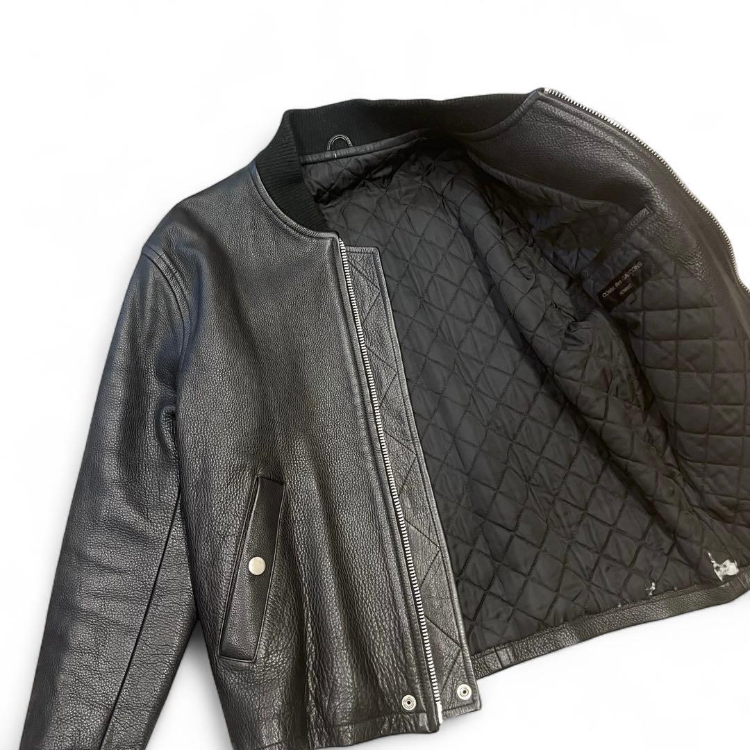COMME des GARCONS HOMME AD1990 レザーブルゾン
