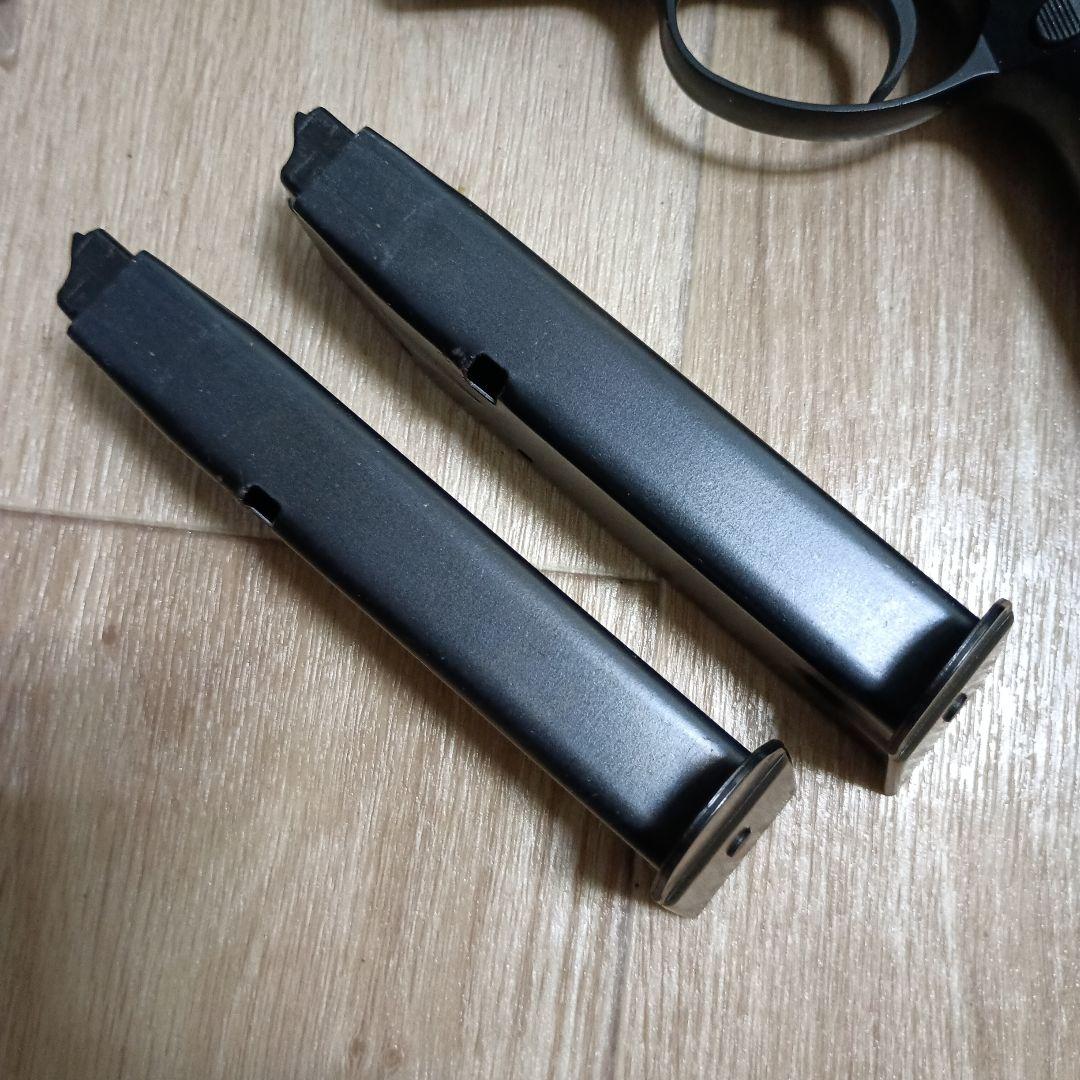 マルシン cz75 排莢式 カート式 ガスガン ガスブロ マガジン2つ 箱有り