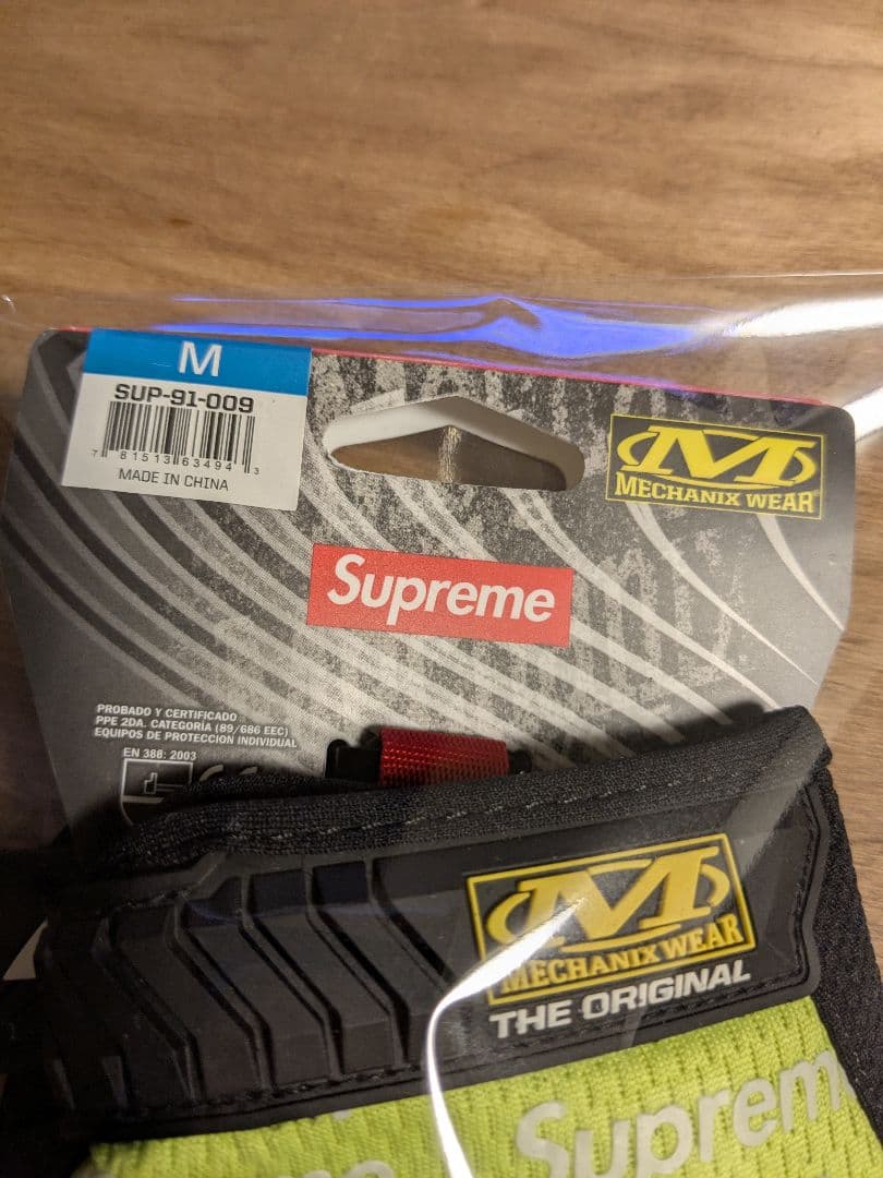 新品 17ss Supreme Mechanix Work Gloves M