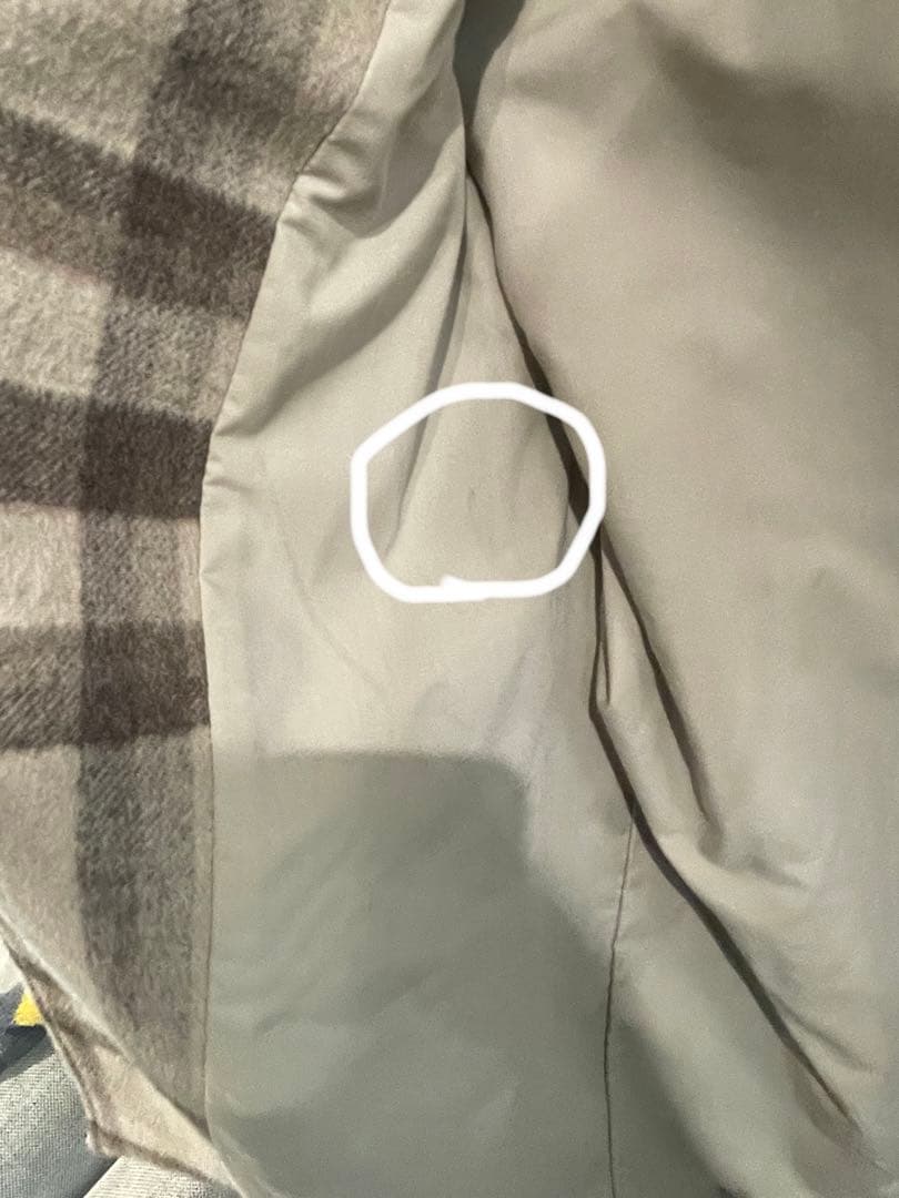 ウールチェックJK credona