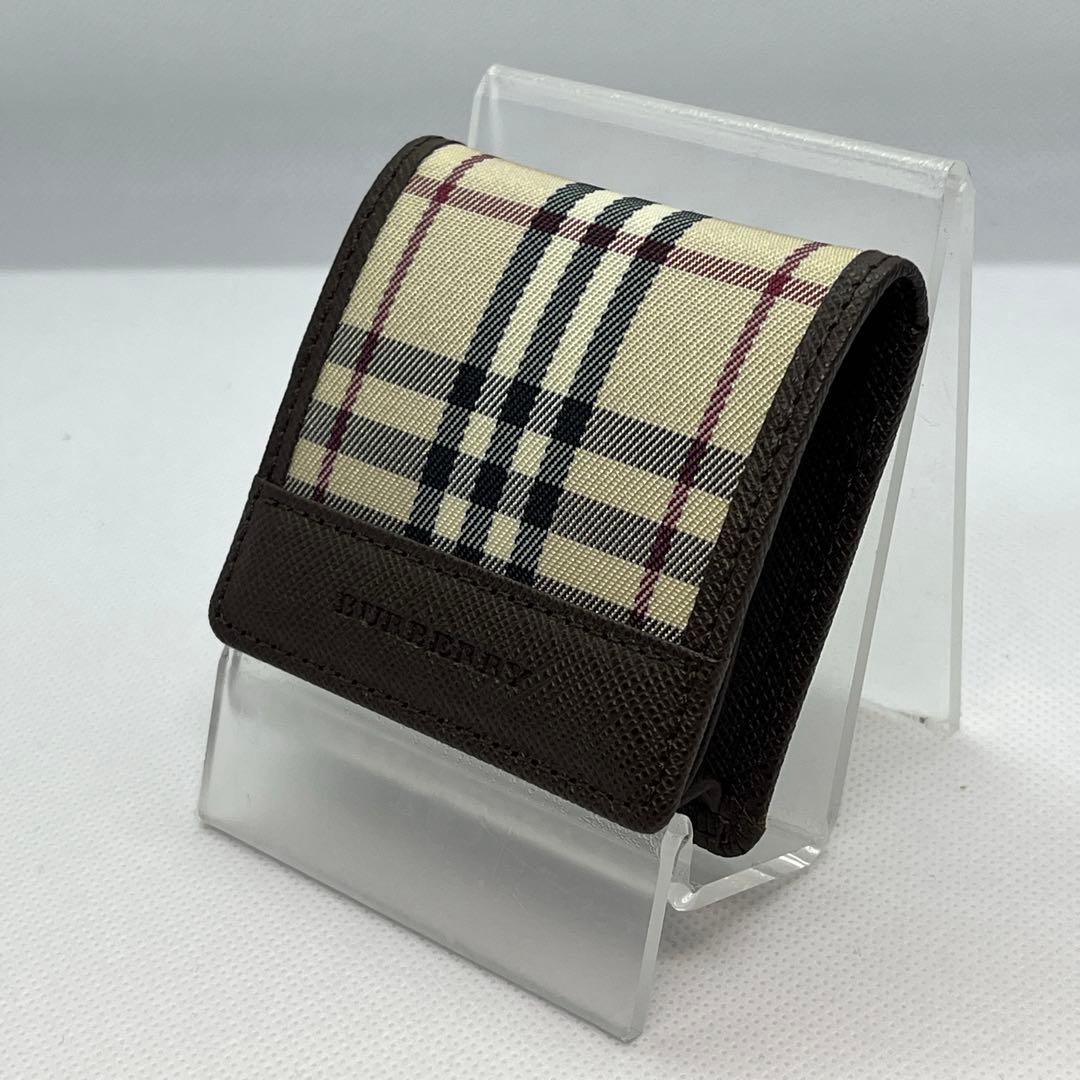 【極美品】 BURBERRY バーバリー ノバチェック ケース 小銭入れ