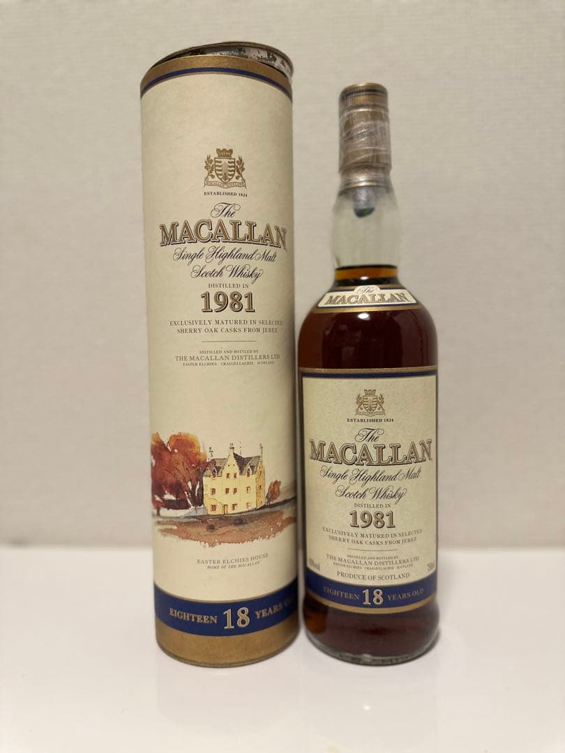 The Macallan 1981 18年 スコッチウイスキー